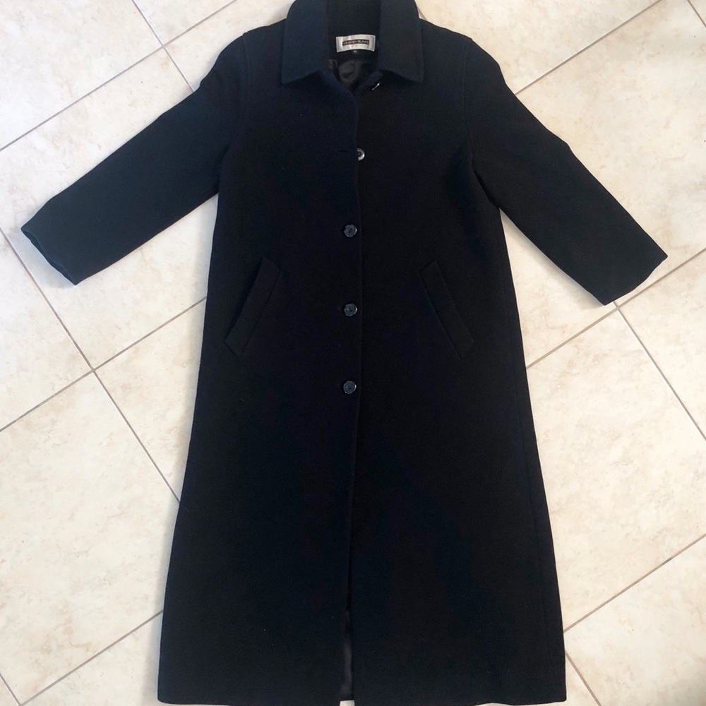 KRISTEN BLAKE Full Length Wool Coat